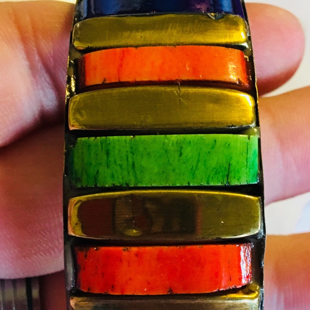 Host Pick Vibrant Multi-Colored Bangle - image 7